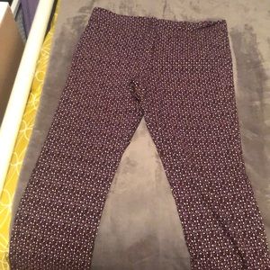 Multicolored Crop Pants
